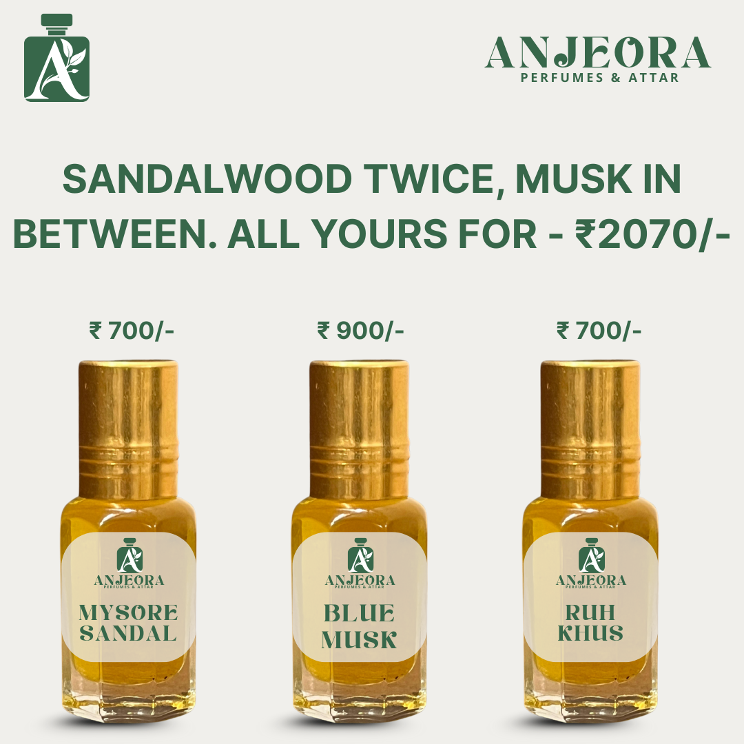 Anjeora Trio 3-in-1 Combo: Long-Lasting Fragrance Combo