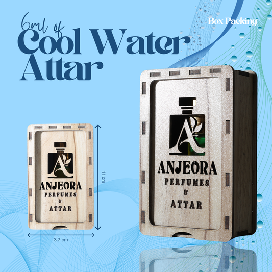 Cool Water – Ocean Freshness in a 6ml Roll-On by Anjeora Fragrance