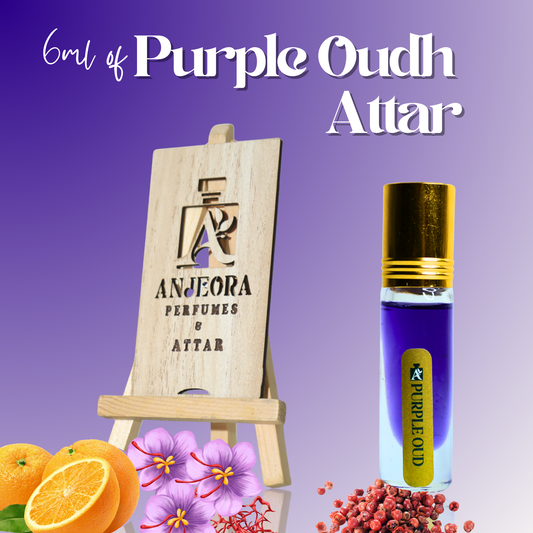 Purple Oud – Royal Luxury in a 6ml Roll-On by Anjeora Fragrance