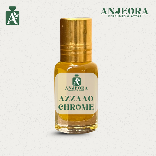 AZZAAO CHROME Attar – Crisp, Cool & Contemporary Elegance in a Bottle