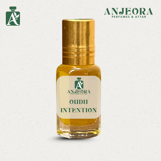 Oudh Intention Attar – Own the Silence, Wear Oud, Long-Lasting Fragrance for Men & Women – [3ml / 6ml / 12ml] Roll-On Bottle