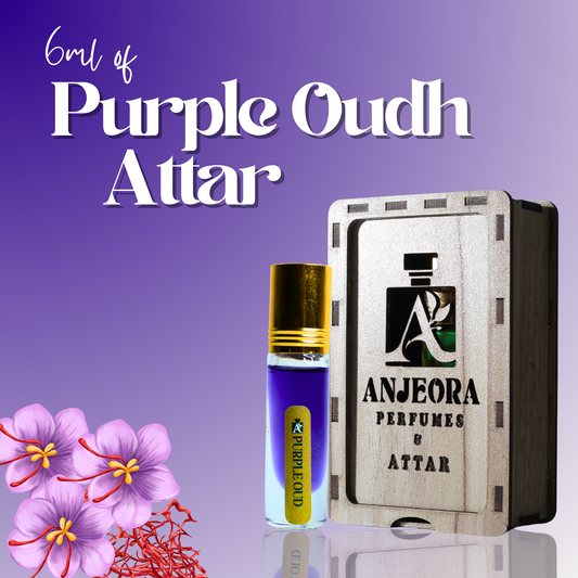 Purple Oud – Royal Luxury in a 6ml Roll-On by Anjeora Fragrance
